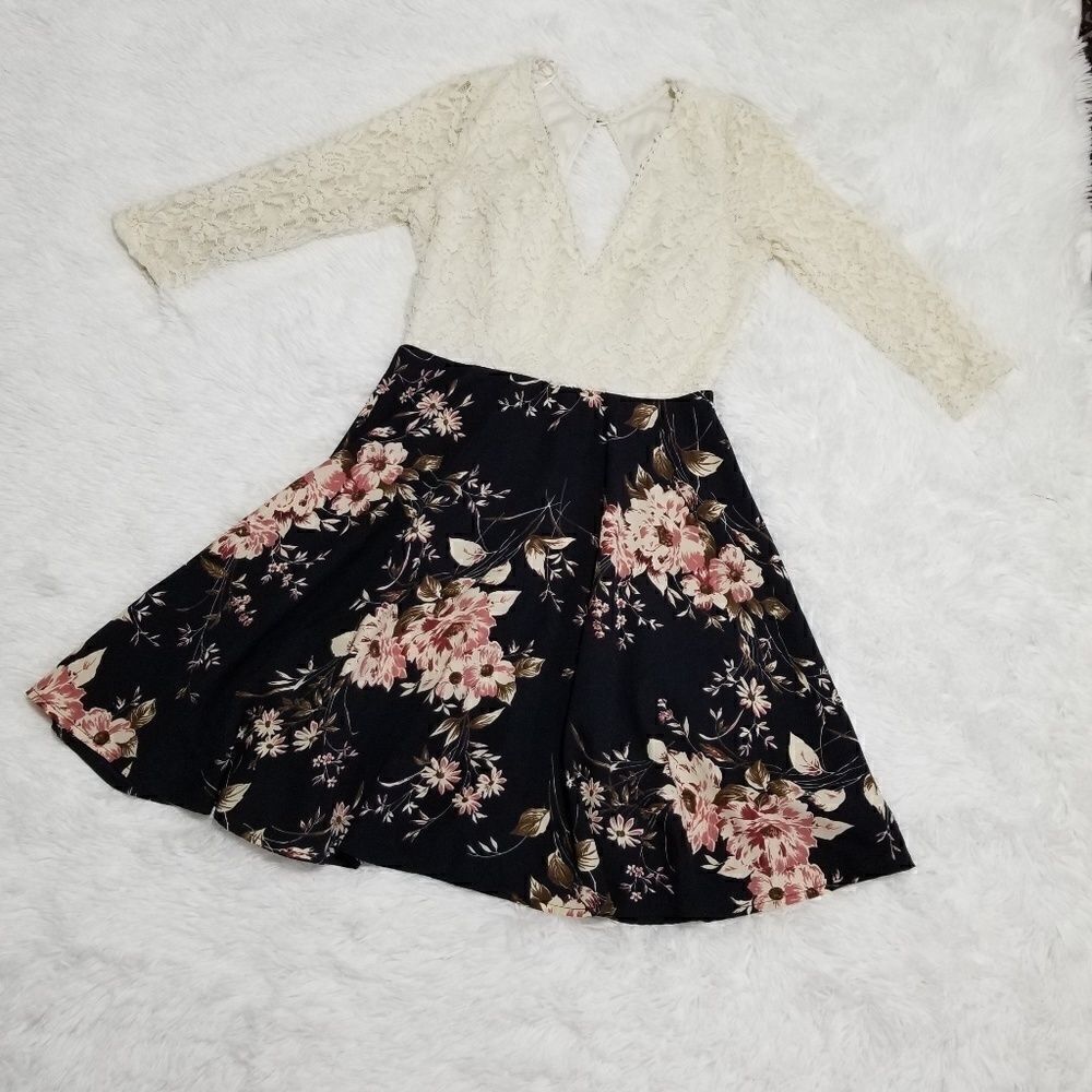 A'Gaci Floral Dress   
